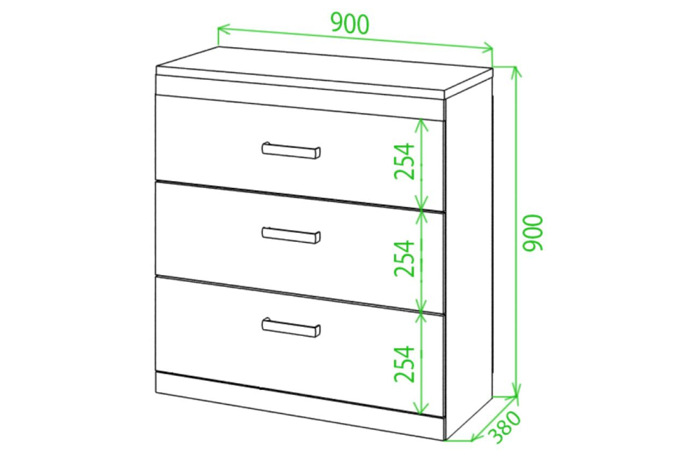 Комод Той 90 НН нельсон / нельсон