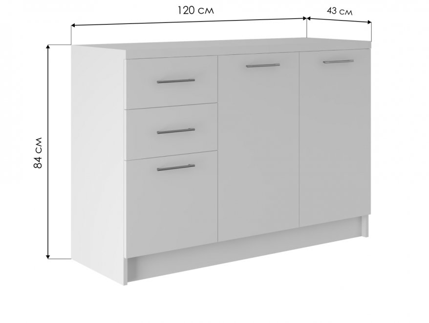 Комод Трог венге / лоредо