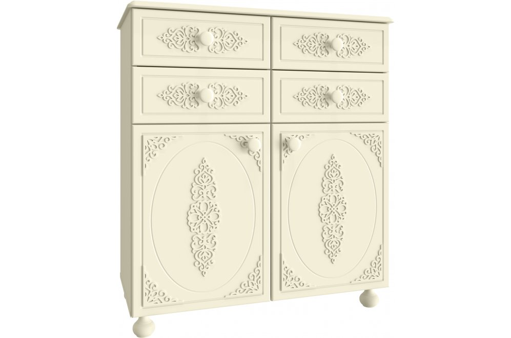 Комод Ассоль плюс АС-18 ваниль