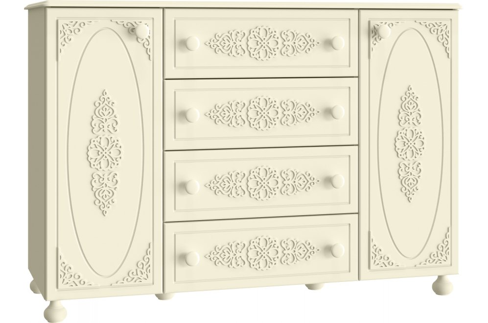 Комод Ассоль плюс АС-19 ваниль