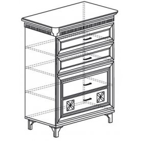 Комод Марлен 483