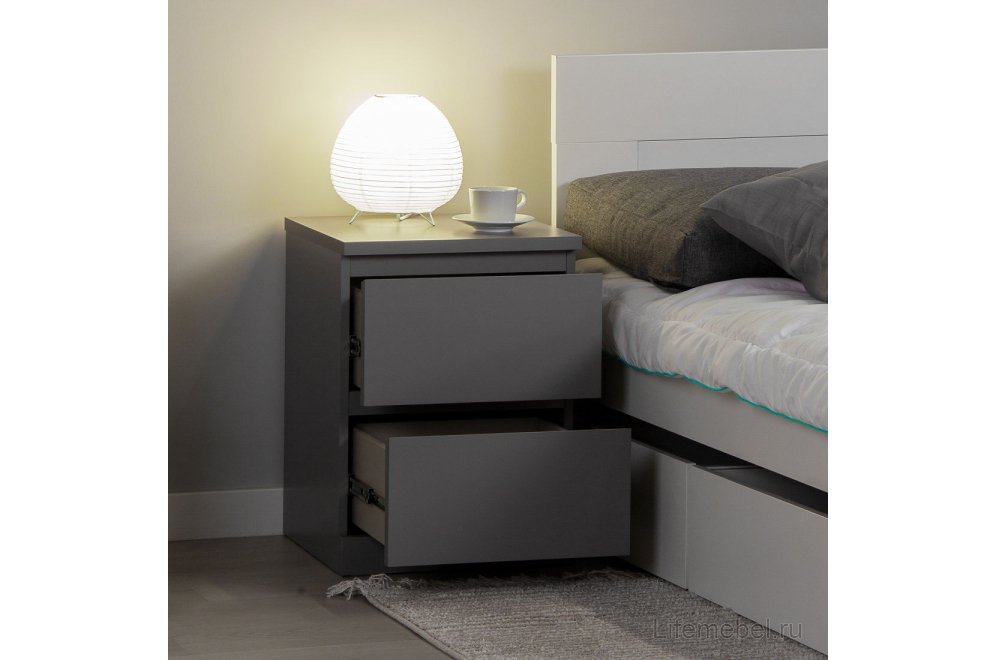 Комод Варма 2 серый