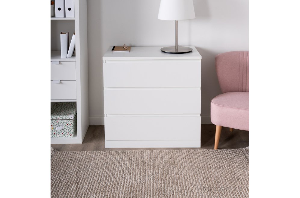 Комод Варма Прайм 3 белый