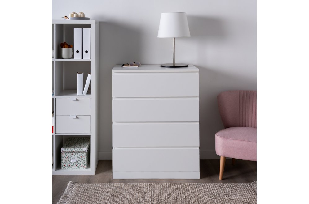 Комод Варма Прайм 4 белый