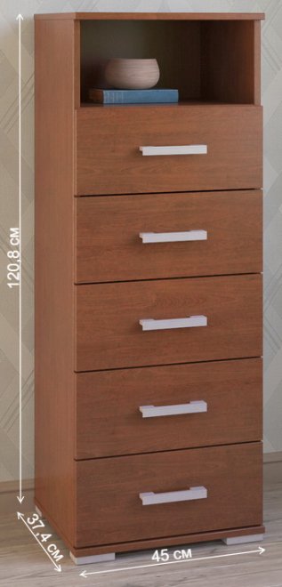 Комод Вента-76 вишня