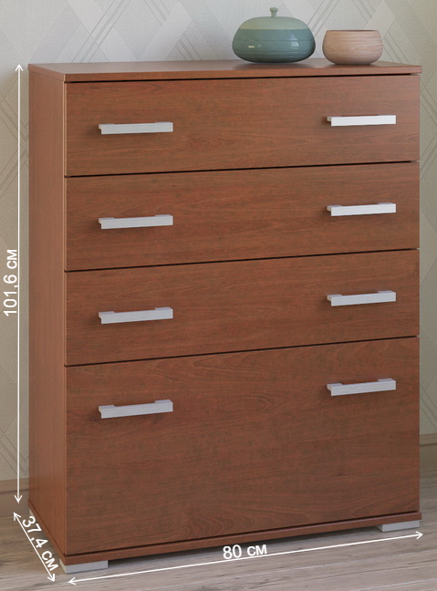 Комод Вента-99 вишня