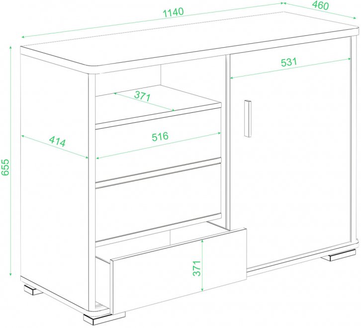 Комод ТБ-45 Н нельсон