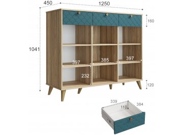 Комод Велламо