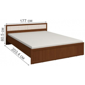 Двуспальная кровать Милана 1 160x200