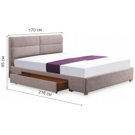 Двуспальная кровать Merida