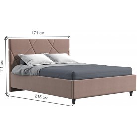 Двуспальная кровать Амбер