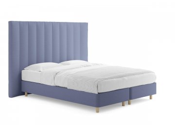 Двуспальная кровать CC Barbara синий тедди