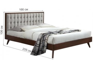 Кровать из дерева Solomo