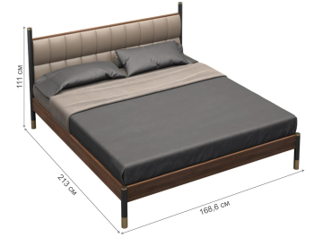 Двуспальная кровать Benissa MDI.BD.BS.52