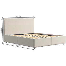 Двуспальная кровать Comfy