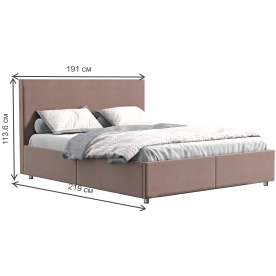 Двуспальная кровать Comfy