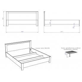 Двуспальная кровать Денвер