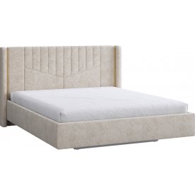 Двуспальная кровать Диор 160x200 см кашемир суфле