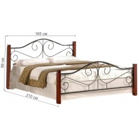 Двуспальная кровать Violetta