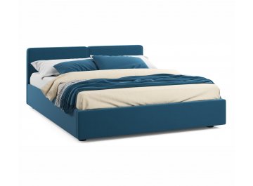Двуспальная кровать Erika синий