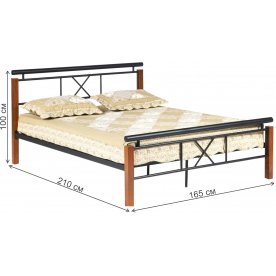 Двуспальная кровать Eunis AT-9220