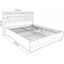 Двуспальная кровать Флоренция