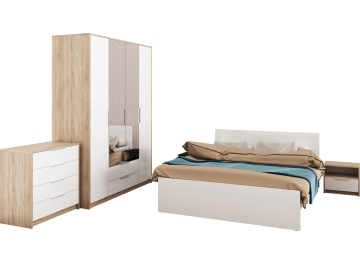 Двуспальная кровать Фодик