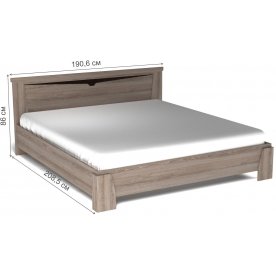 Двуспальная кровать Гарда