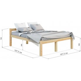 Двуспальная кровать Гор