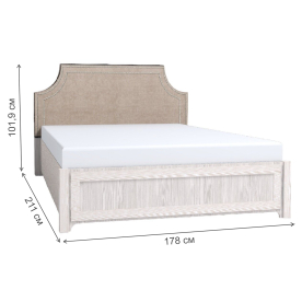 Двуспальная кровать Карина 307 Люкс