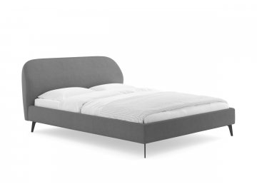 Двуспальная кровать Katrin серый лаунж