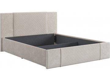 Полутораспальная кровать Хлоя крем велюр