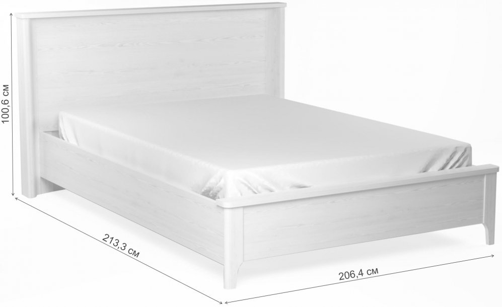 Двуспальная кровать Клер 180х200