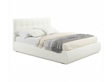 Полутораспальная кровать Велория с матрасом ГОСТ двумя подушками и одеялом
