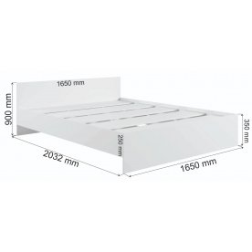 Двуспальная кровать Мадера М1600