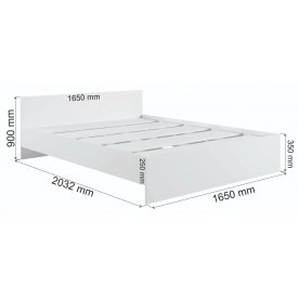 Двуспальная кровать Мадера М1600