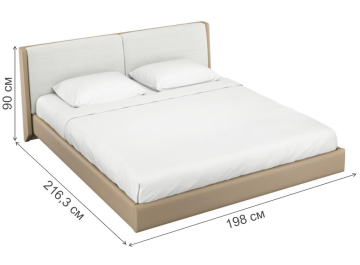 Двуспальная кровать Miramar MDI.BD.MRM.2