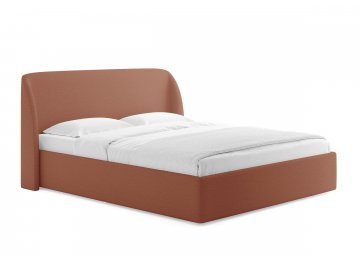 Двуспальная кровать Nicole терракотовый тедди