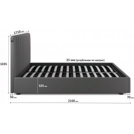 Двуспальная кровать Olivia