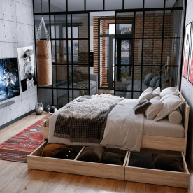 Двуспальная кровать Орион