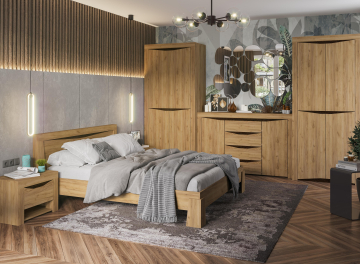 Двуспальная кровать Паулина КР 701