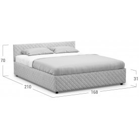 Двуспальная кровать Moon Family 1221