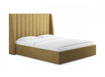 Двуспальная кровать Samanta горчичный эвита