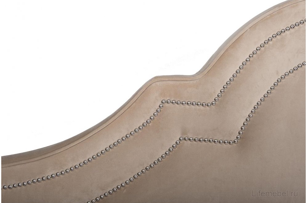 Двуспальная кровать Шарлотта 160x200 бежевая