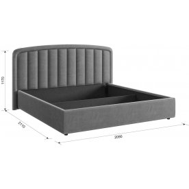 Двуспальная кровать Сиена 2