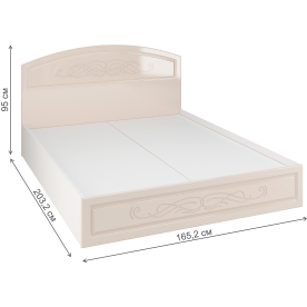 Двуспальная кровать Венеция КР-160