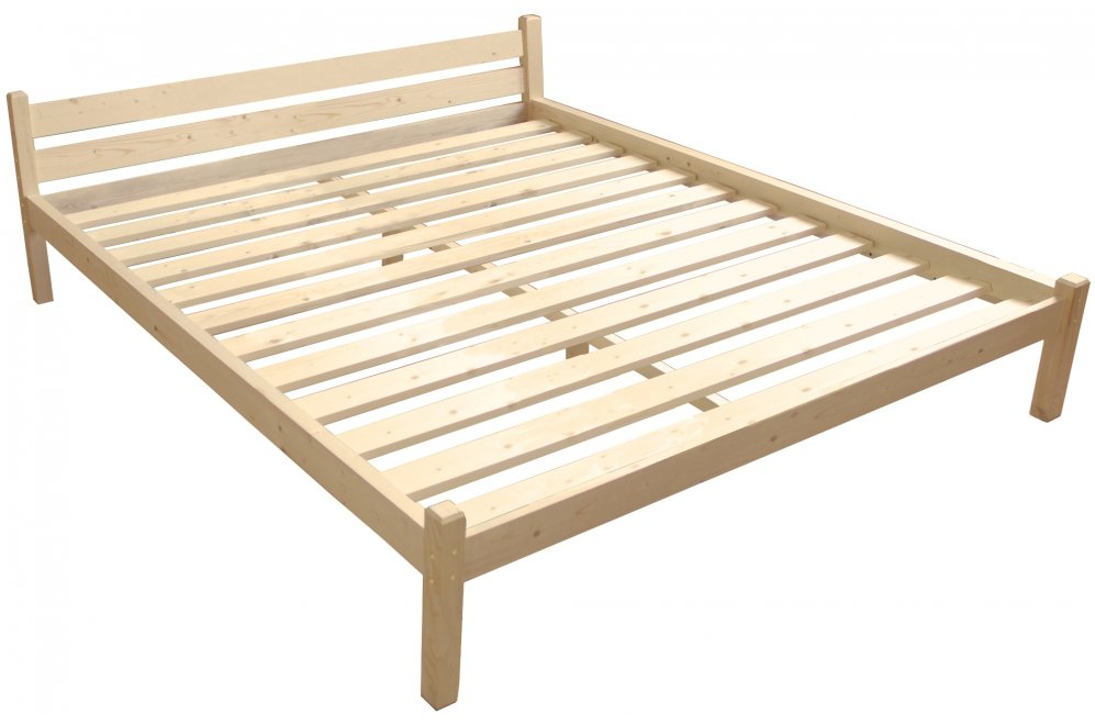 Двуспальная кровать Классика 180 x 200 см с основанием