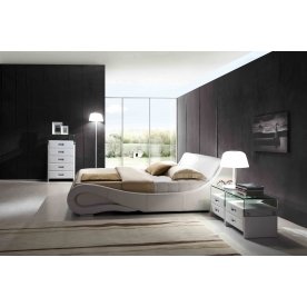 Кровать 1092 снежно-белая