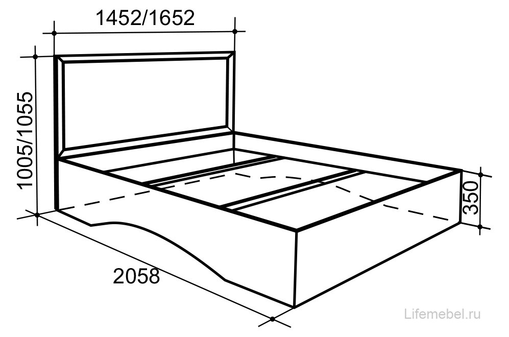 Кровать Бриена