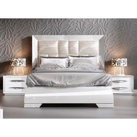 Двуспальная кровать Franco Carmen white